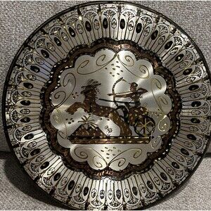 Authentic Handmade Ramesses II Copper Wall Hanging Plate 10 inches